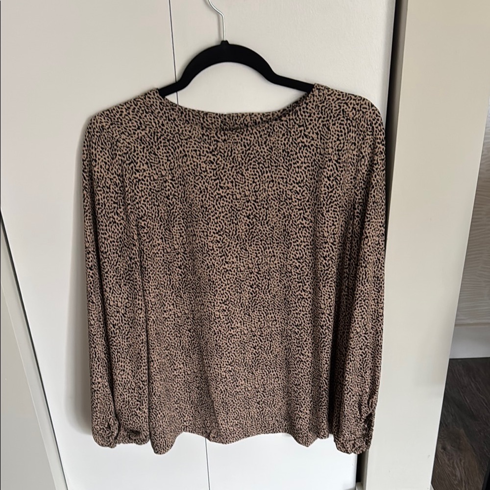 Leopard Print Women's Top